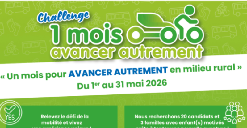 Challenge 1 mois pour avancer autrement