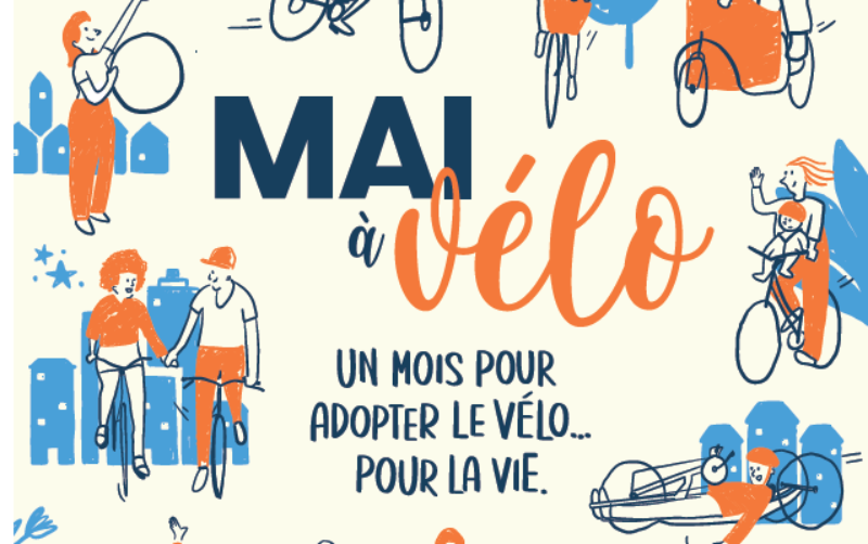Mai à vélo